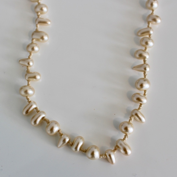 J. Crew Free Form Pearl Necklace - Picture 2 of 2